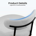 StockMAX Dining Chair Set of 2 Soft Cushions for Dining Room