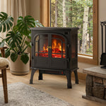 StockMAX Freestanding Electric Heater with 2 Heating Modes for Indoor Use