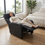 StockMAX Manual Recliner Massage and Heating for Living Room