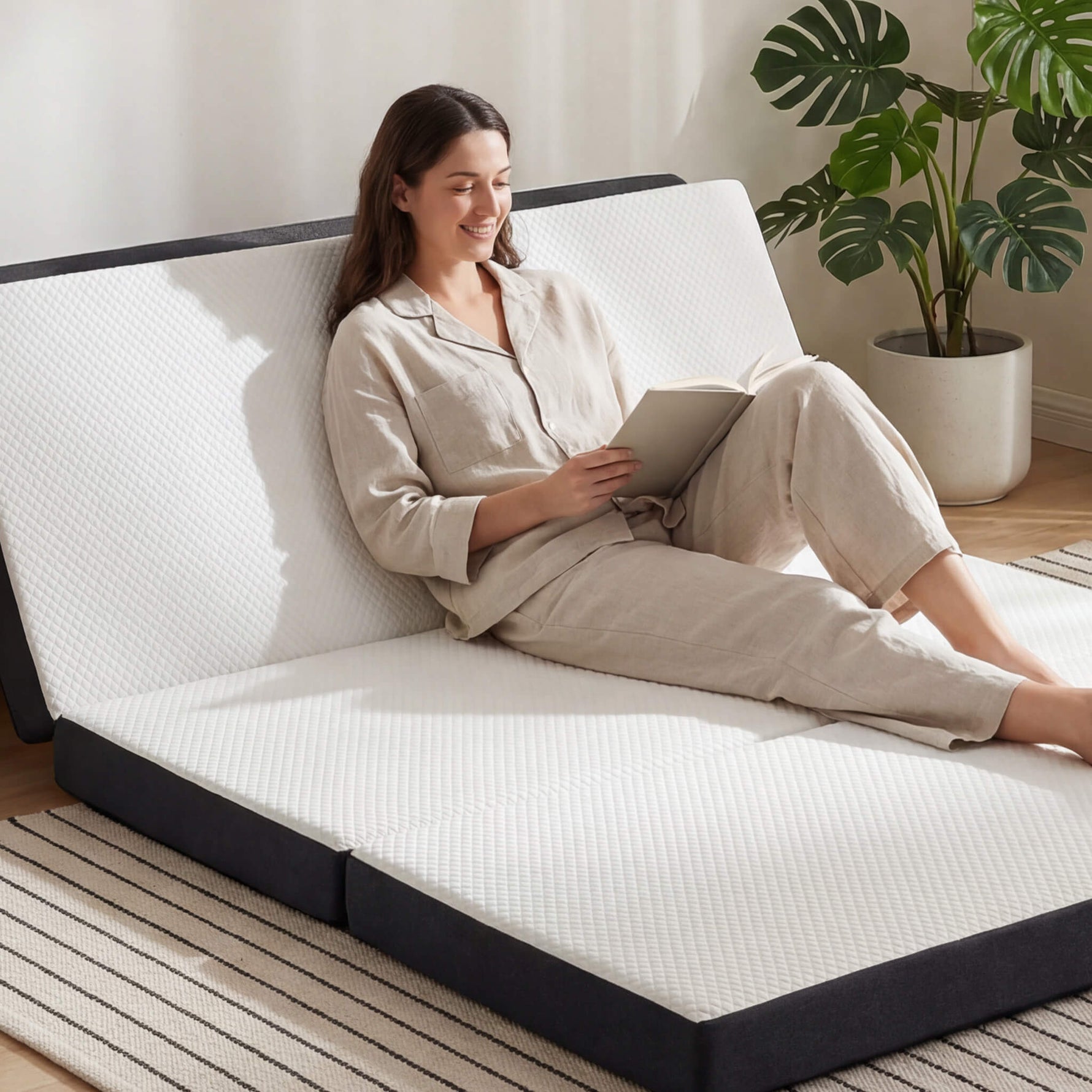 StockMAX Mattress Foldable for Bedroom for a Good Night's Sleep(3IN)