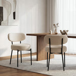 StockMAX Dining Chair Set of 2 Soft Cushions for Dining Room