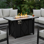 StockMAX 43" Outdoor Fire Pit Table with 50,000 BTU Heater