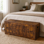 StockMAX Wooden Storage Bench with Soft-Close Lid