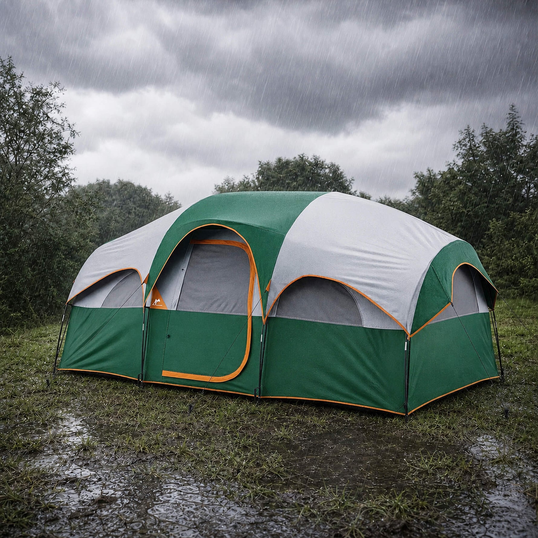 StockMAX 8‑Person Family Camping Tent for Outdoor Camping