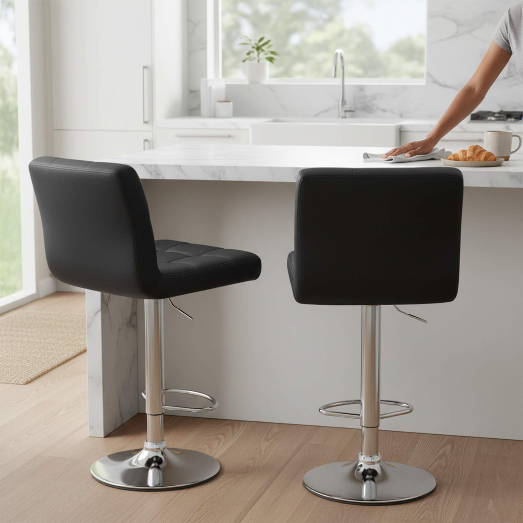 StockMAX Barstool Swivel Lift Bar Essentials