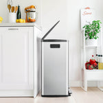 StockMAX Stainless Steel Bin with Pedal Keeps Kitchen Odour Free