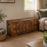 StockMAX Wooden Storage Bench with Soft-Close Lid