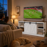 StockMAX 58“ Sliding Barn Door TV Cabinet