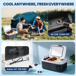 Smart Portable Car Refrigerator for Camping & Road Trips