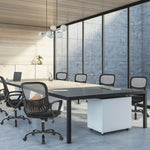 StockMAX Office Chair with Lumbar Support and Armrests