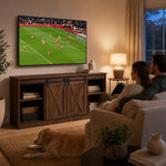 StockMAX 58“ Sliding Barn Door TV Cabinet