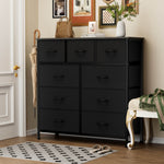 9 Drawer Storage Cabinet11#color_black
