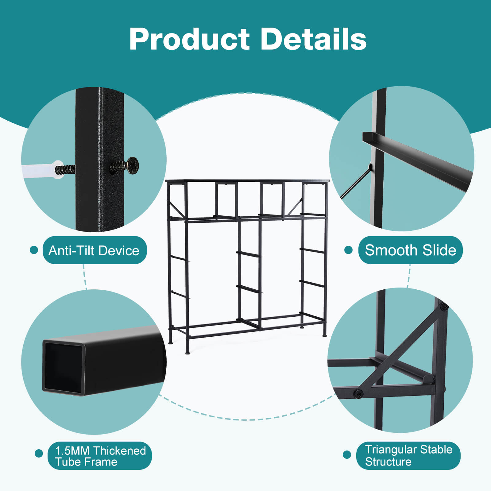 9 Drawer Storage Cabinet23#color_brown