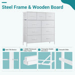 9 Drawer Storage Cabinet34#color_white
