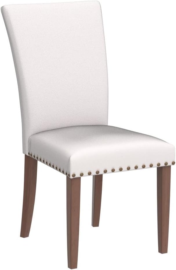 Upholstered Parsons Fabric Dining Chairs A420-F