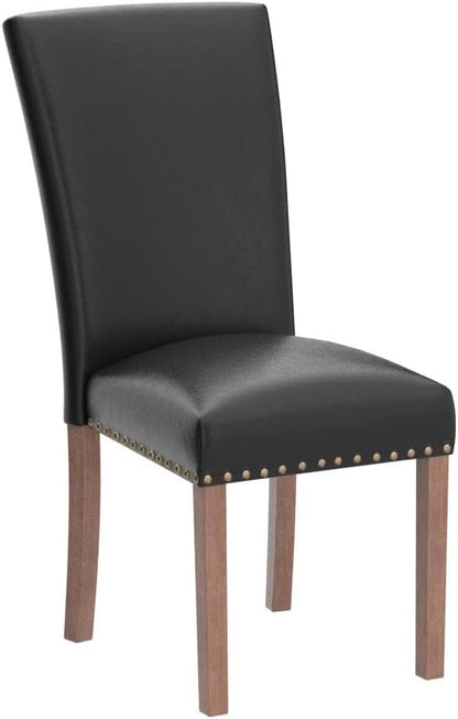 Upholstered Parsons PU Leather Dining Chairs A420-L