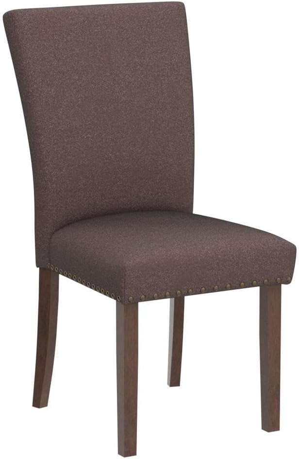 Upholstered Parsons Fabric Dining Chairs A420-F