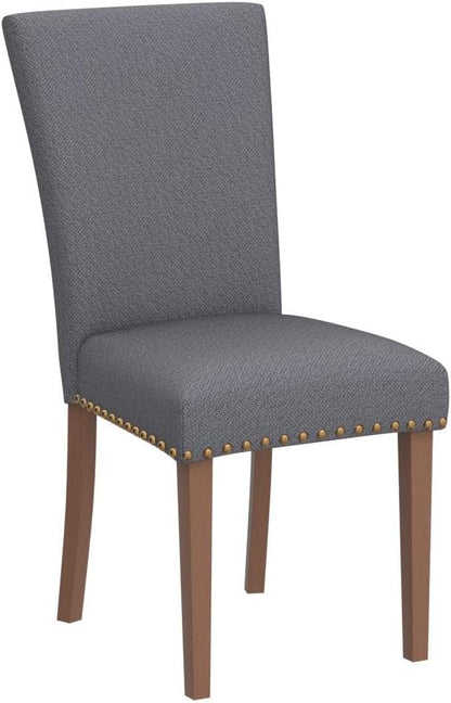 Upholstered Parsons Fabric Dining Chairs A420-F