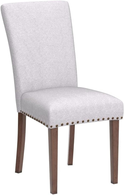 Upholstered Parsons Fabric Dining Chairs A420-F