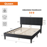 StockMAX Bed Frame with Headboard for Bedroom
