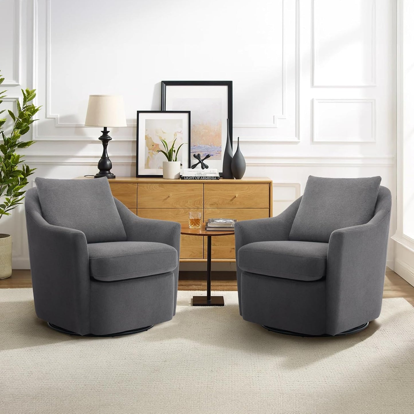 Swivel Accent Chair 1754