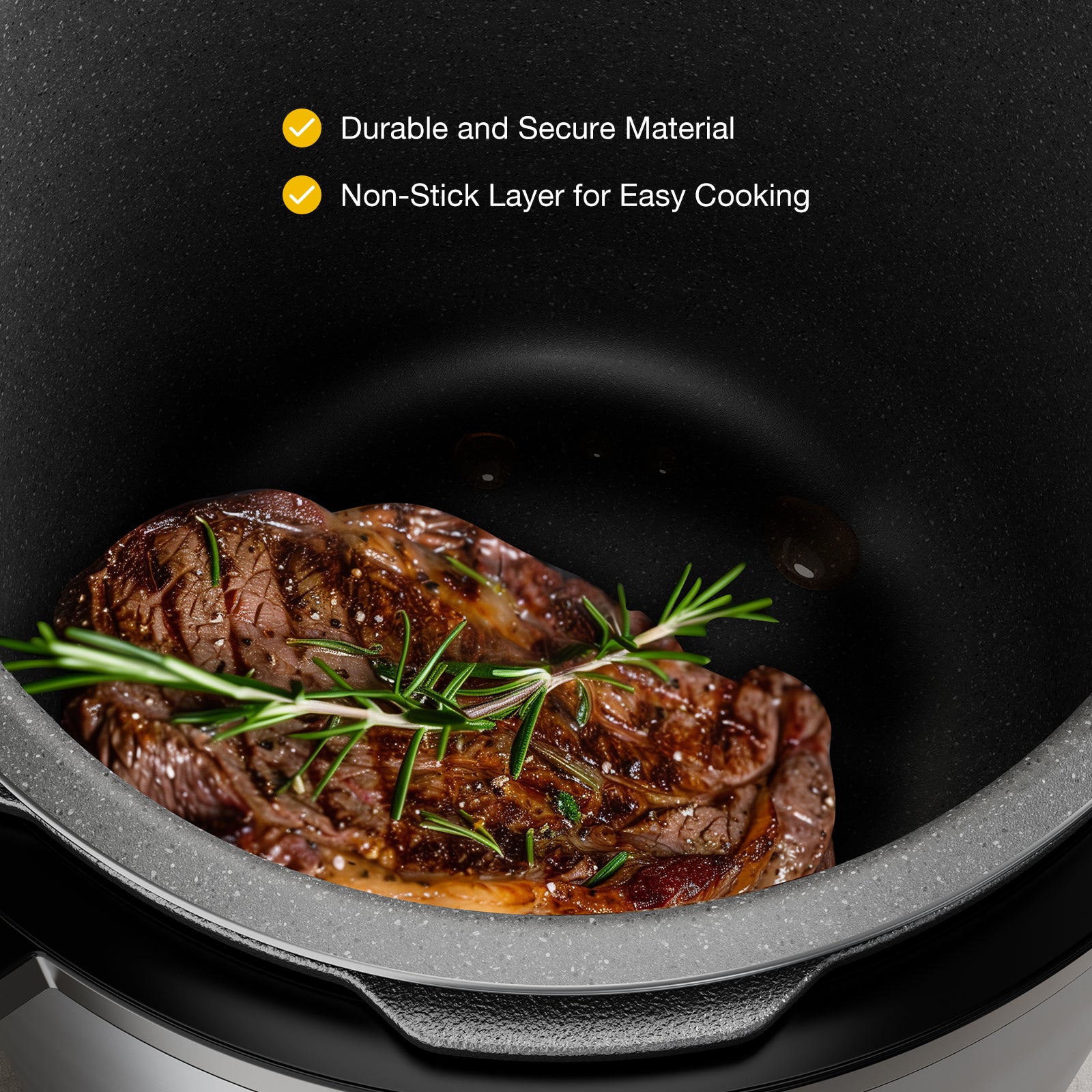 StockMAX 12-in-1 Electric Pressure Cooker with Stainless Steel Pot