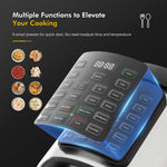 StockMAX 12-in-1 Electric Pressure Cooker with Stainless Steel Pot