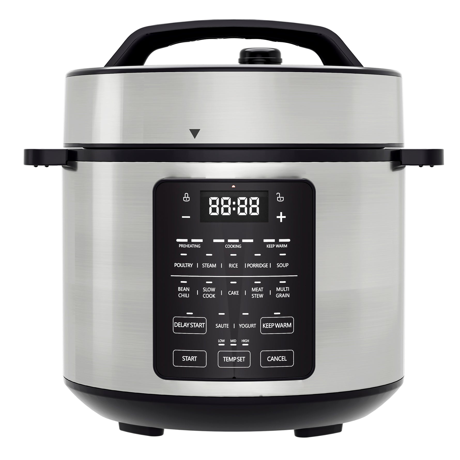 StockMAX 12-in-1 Electric Pressure Cooker with Stainless Steel Pot