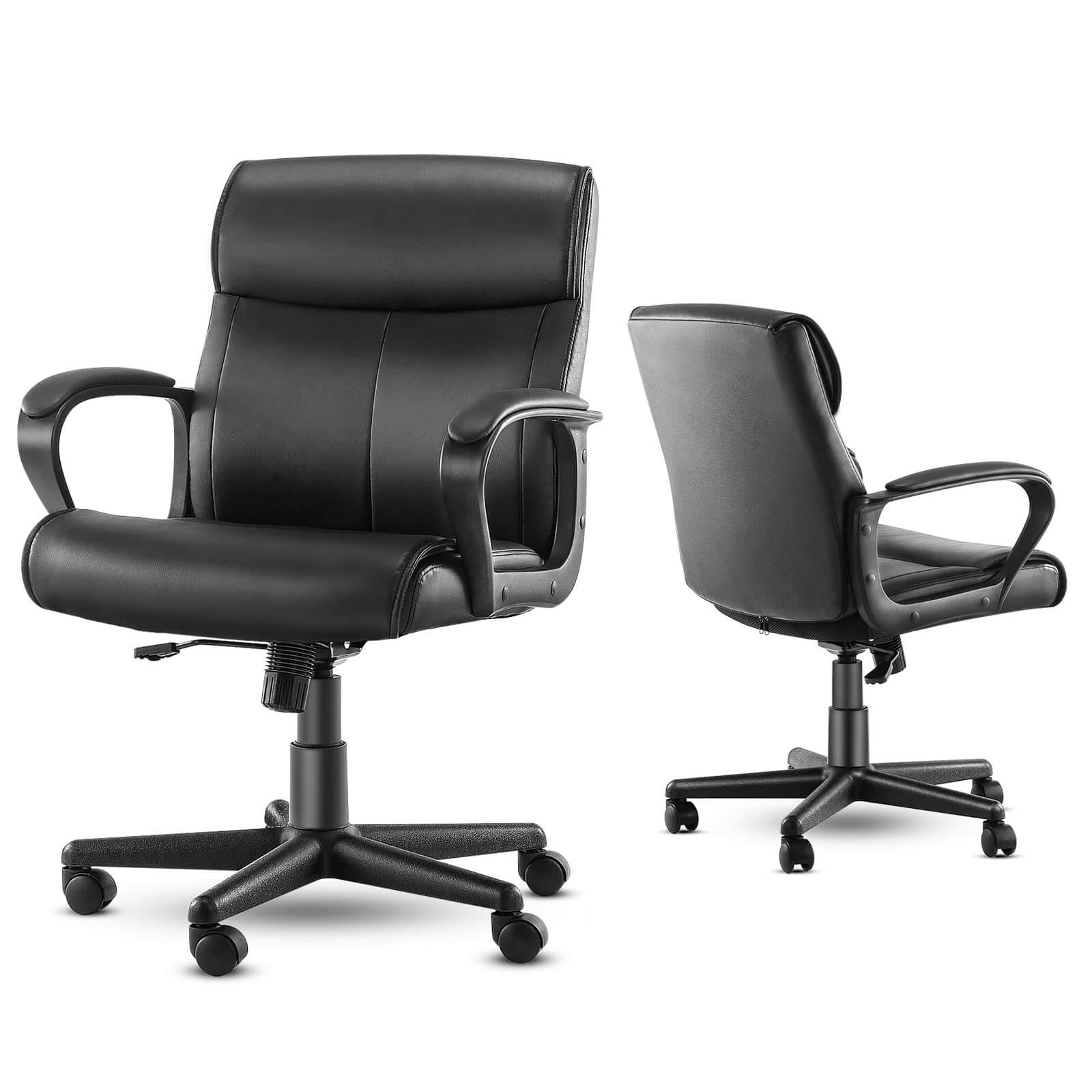 StockMAX Office Chair with Armrests for All Day Use in the Office