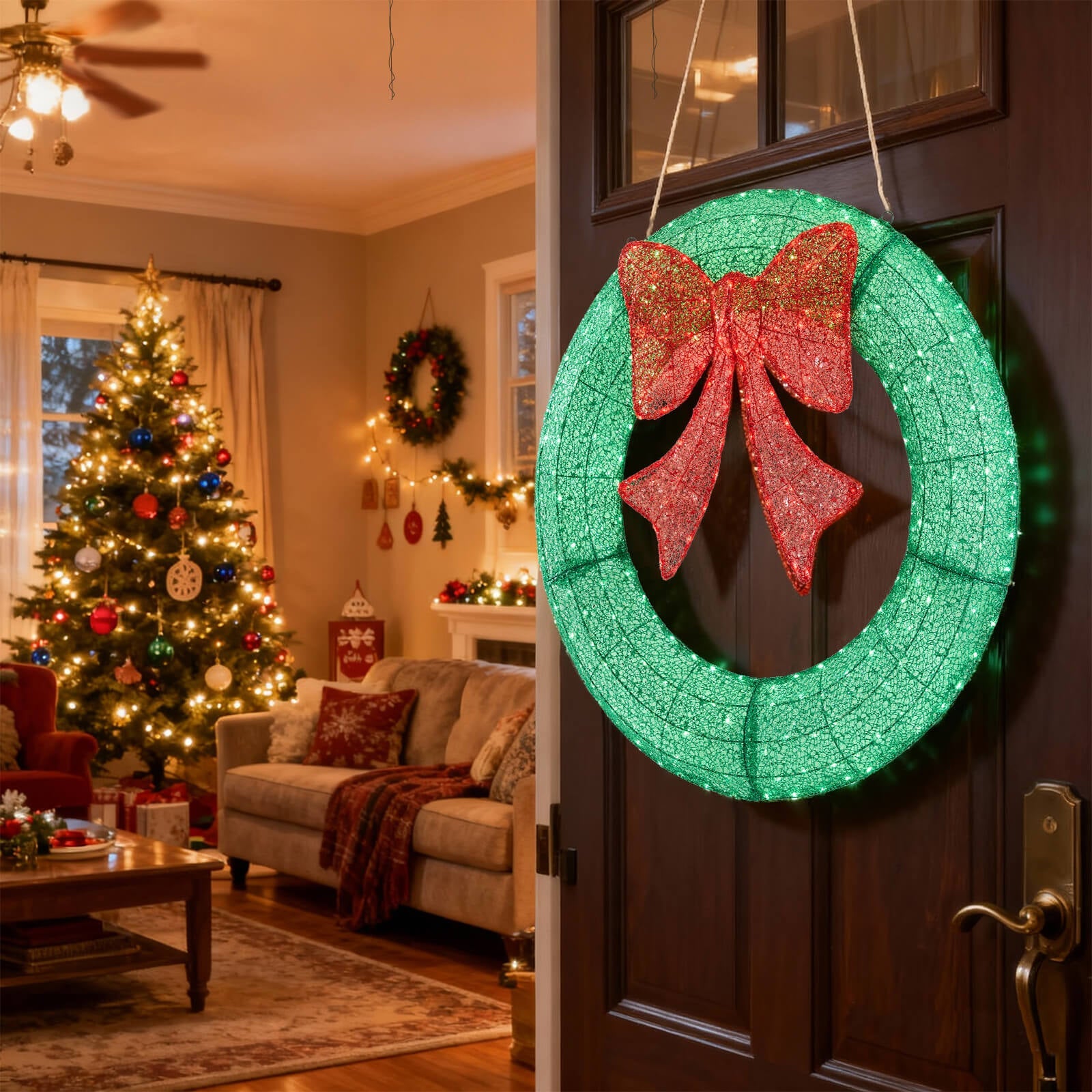 christmas wreaths for front door