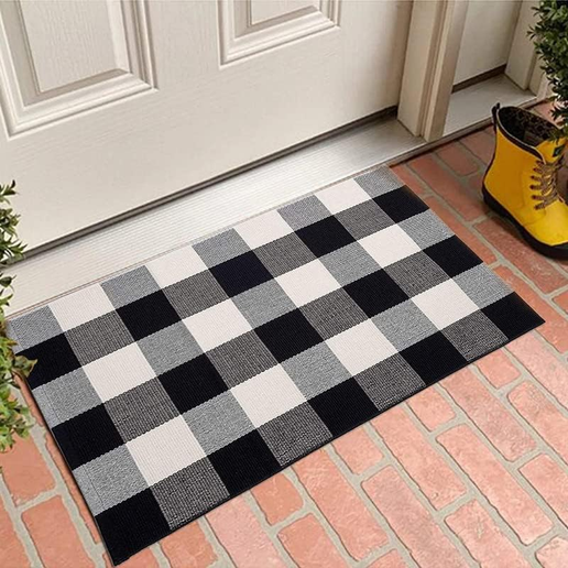 Floor Mat BK\WT